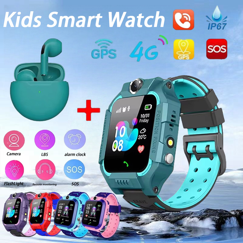 Smartwatch Watches For Kids With Gps - Yeni çocuklar akıllı saat SOS telefon