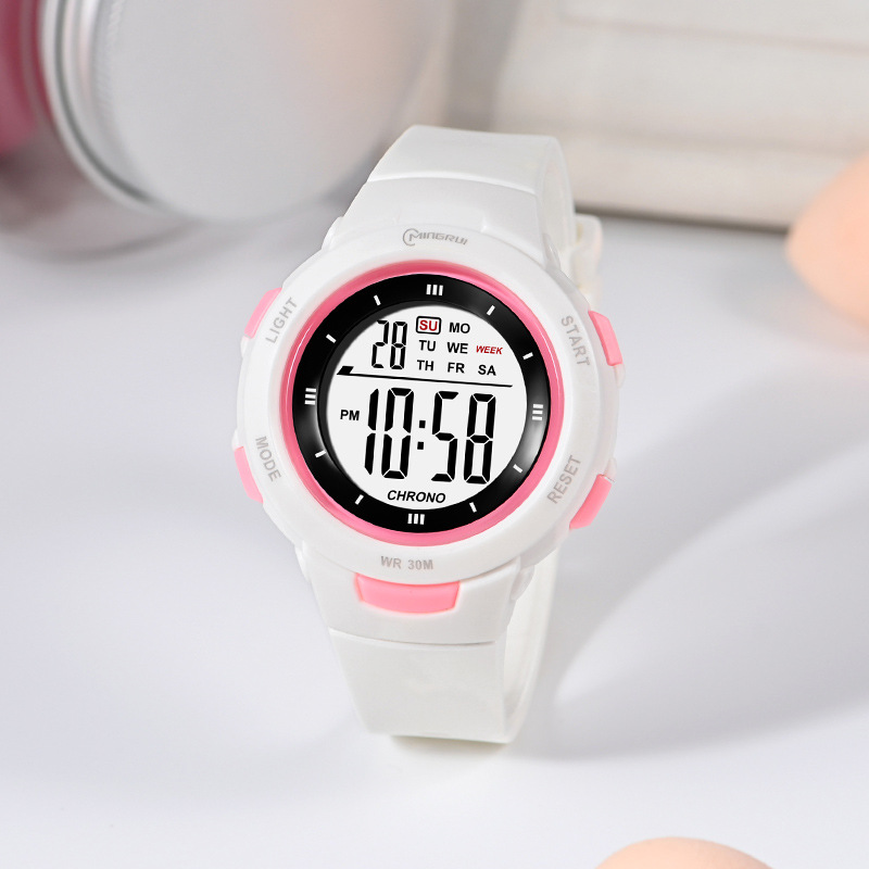 Smartwatch Digital Watches For Kid Boy With Alarm - UTHAI CE49 Çocuklar Saatler Moda Aydınlık