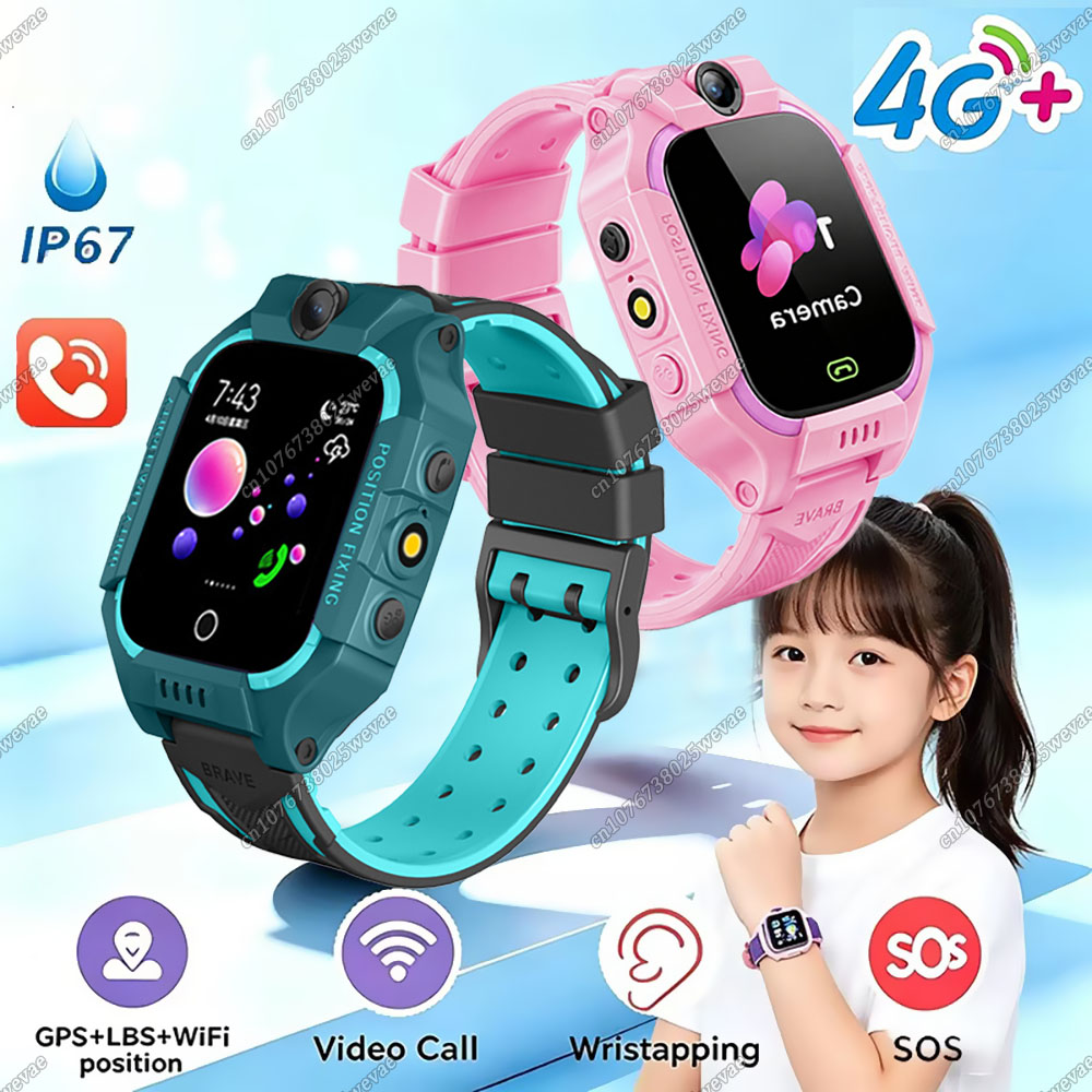 Smartwatch Watches For Kid Boy With Gps - 2026 Yeni 5G Çocuk GPS Akıllı