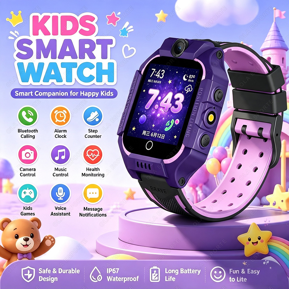 Smartwatch Watches For Kid Boy With Gps - 2027 Yeni 2G Çocuk Akıllı Saati