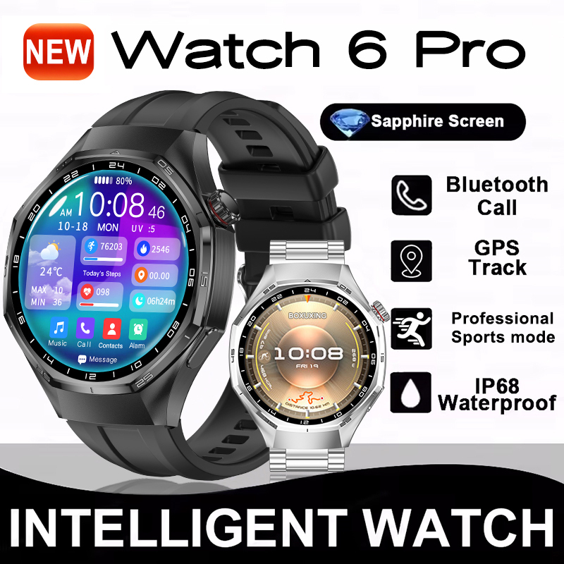 Smartwatch Watches For Men With Gps - 2026 Yeni Global Versiyon Watch 6