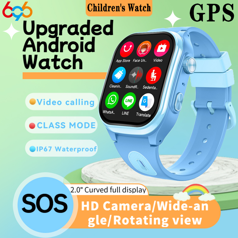 Smartwatch Watches For Kid Boy With Gps - Çocuklar için 4G Akıllı Telefon Saatleri
