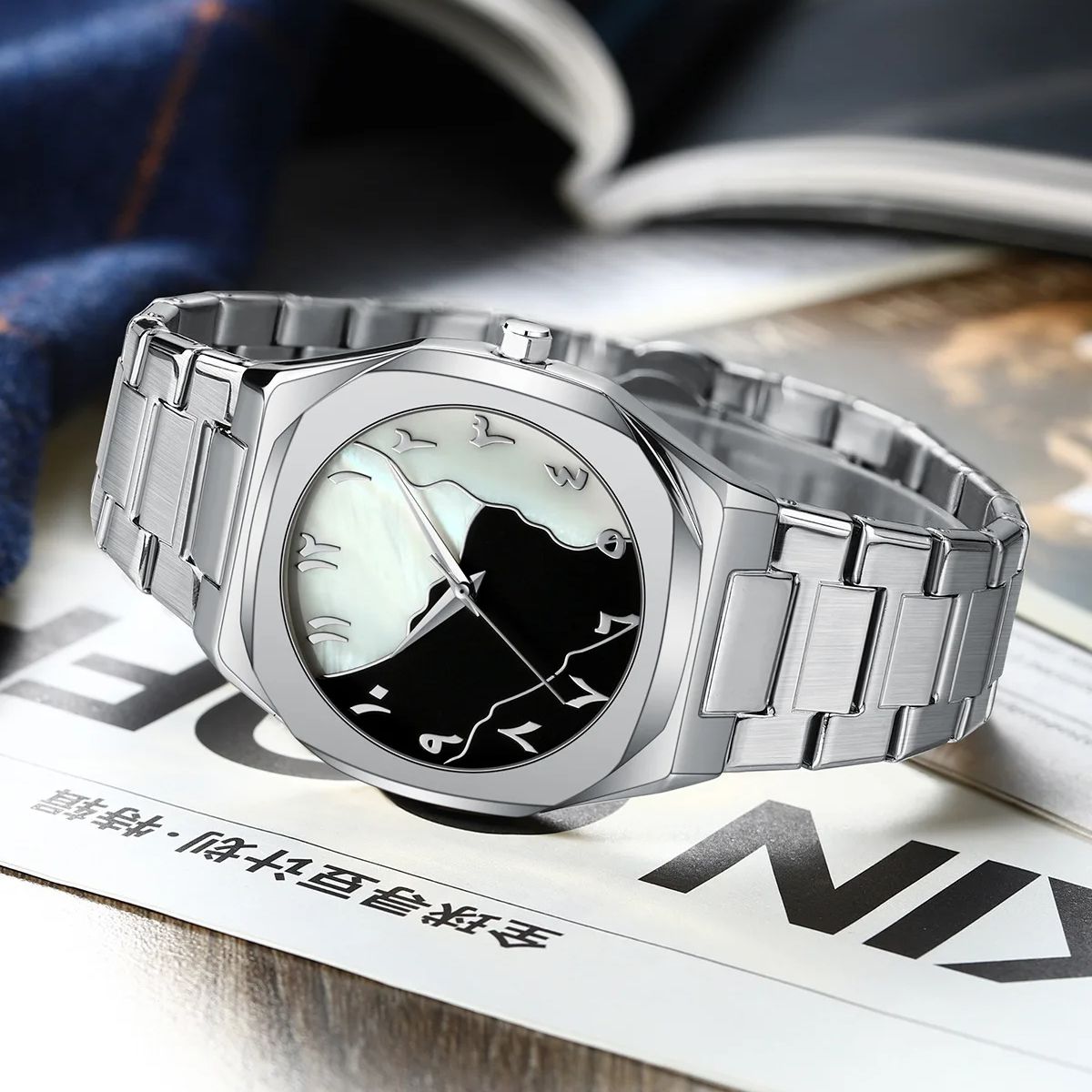 Erkek saati iş trendi paslanma - Smartwatch Trending Watches For Men incelemesi ve fiyatı