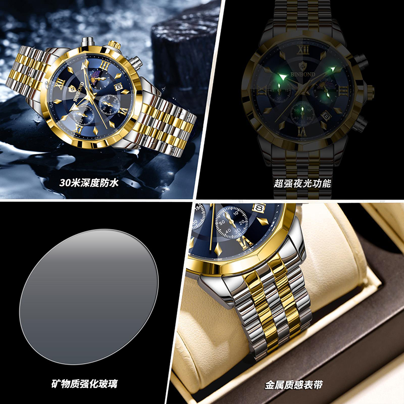 BINBOND Orijinal Erkek Saati M - Smartwatch Trending Watches For Men incelemesi ve fiyatı