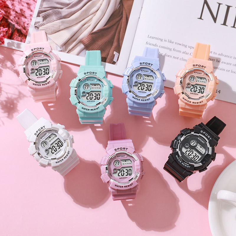Moda Çocuklar Saatler Aydınlık - Smartwatch Digital Watches For Kid Boy With Alarm incelemesi ve fiyatı