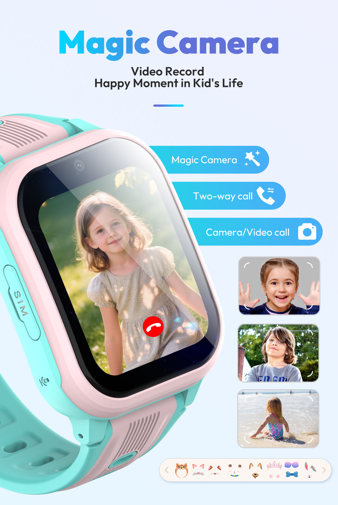 Wonlex 4G Çocuklar için Akıllı - Smartwatch Watches For Kids With Gps incelemesi ve fiyatı