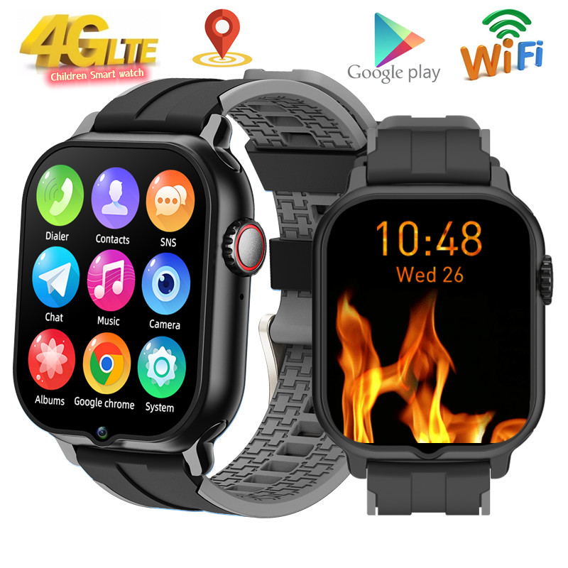2024 çocuklar izle Android 9.0 - Smartwatch Watches For Kid Boy With Gps incelemesi ve fiyatı