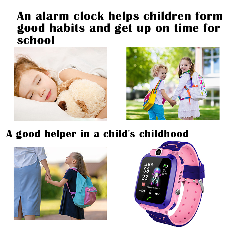 Q12B Çocuk Akıllı Saati, SOS Ç - Smartwatch Watches For Kid Boy With Gps incelemesi ve fiyatı