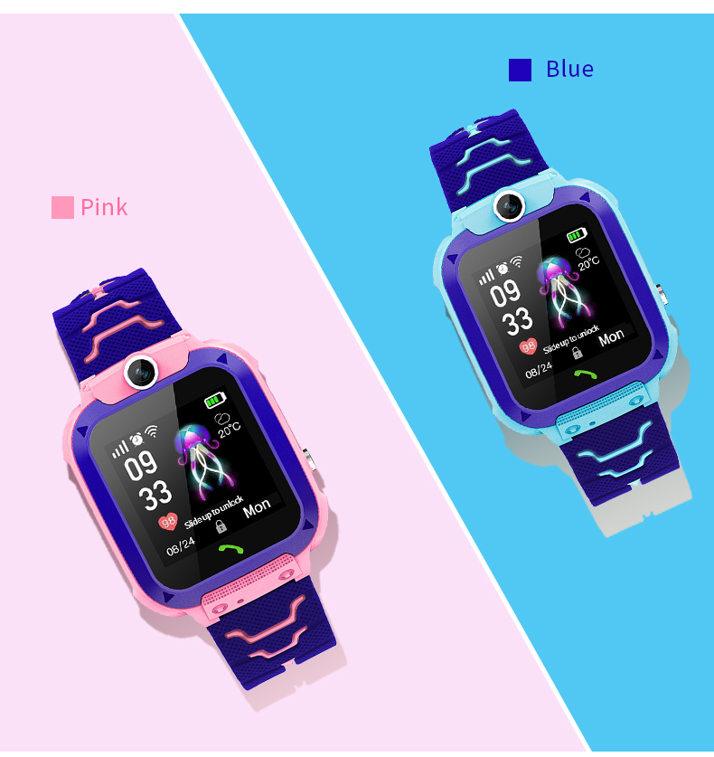Q12B Çocuk Akıllı Saati, SOS Ç - Smartwatch Watches For Kid Boy With Gps incelemesi ve fiyatı