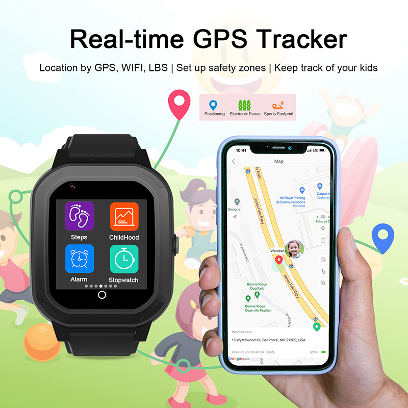 Wonlex 4G akıllı saat Çocuklar - Smartwatch Watches For Kids With Gps incelemesi ve fiyatı