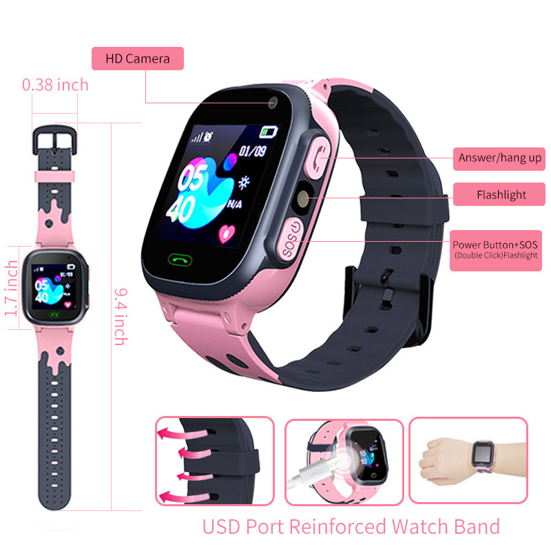 Çocuklar için akıllı saat Su G - Smartwatch Digital Watches For Kid Boy With Alarm incelemesi ve fiyatı
