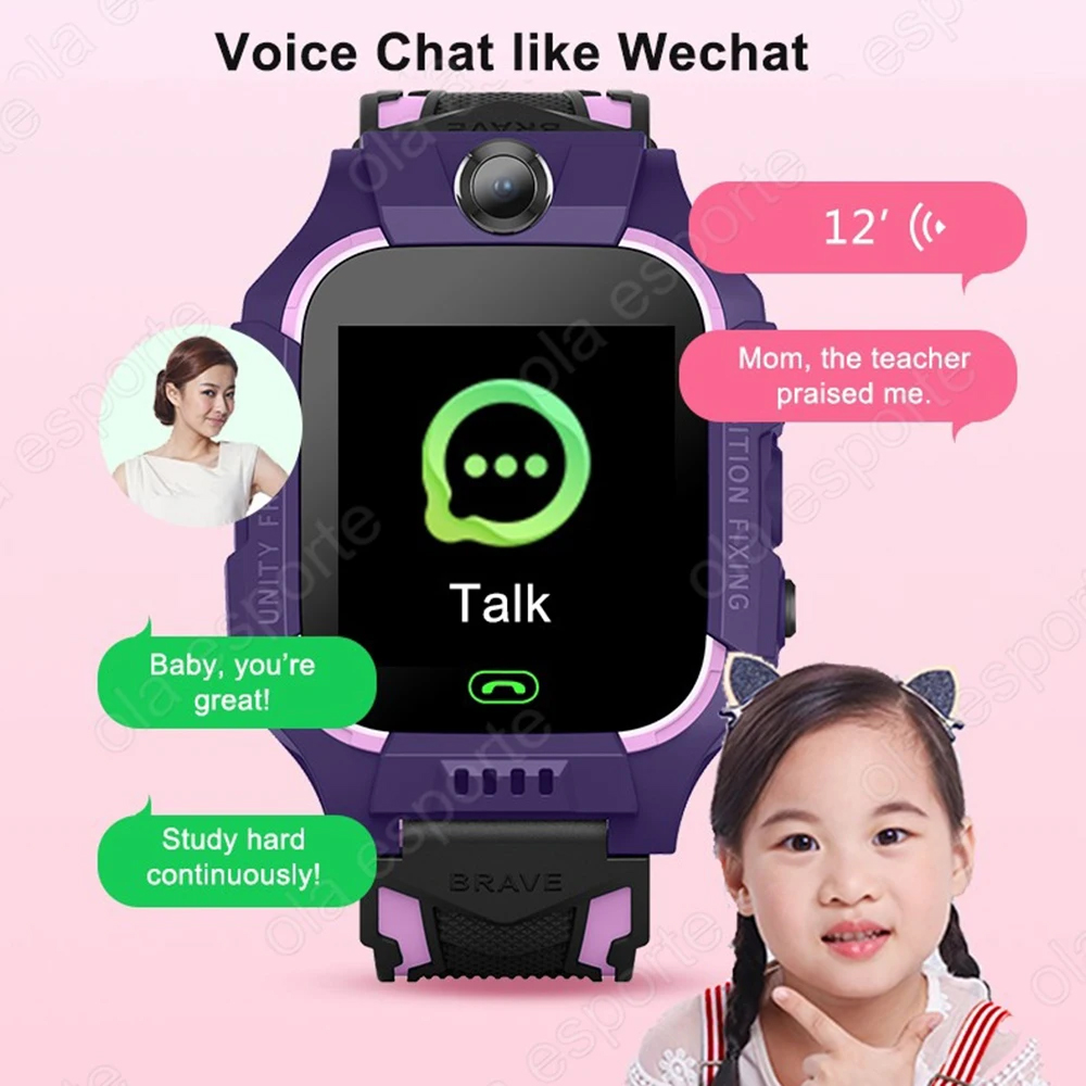 Çocuklar için Akıllı Saat SIM  - Smartwatch Watches For Kid Boy With Gps incelemesi ve fiyatı