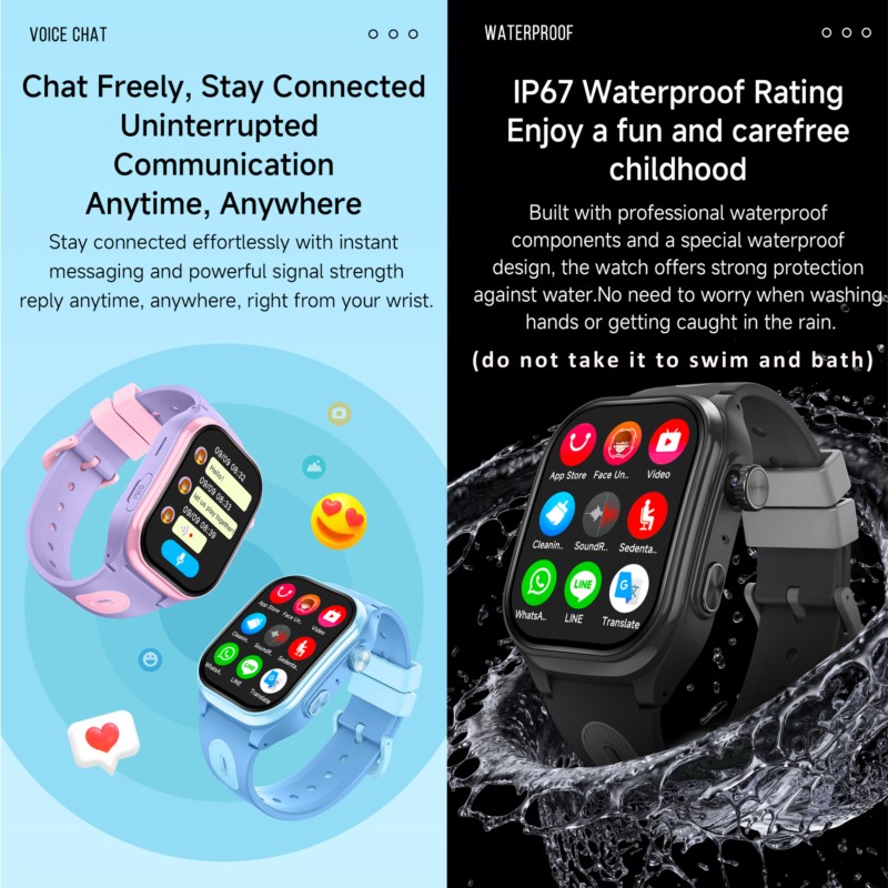 Akıllı Çocuk Saati 4G GPS WIFI - Smartwatch Watches For Kid Boy With Gps incelemesi ve fiyatı
