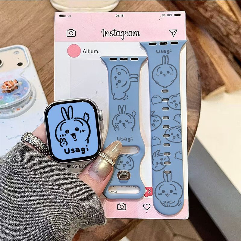 Anime Chiikawa Usagi Apple Wat - Apple Watch Band incelemesi ve fiyatı