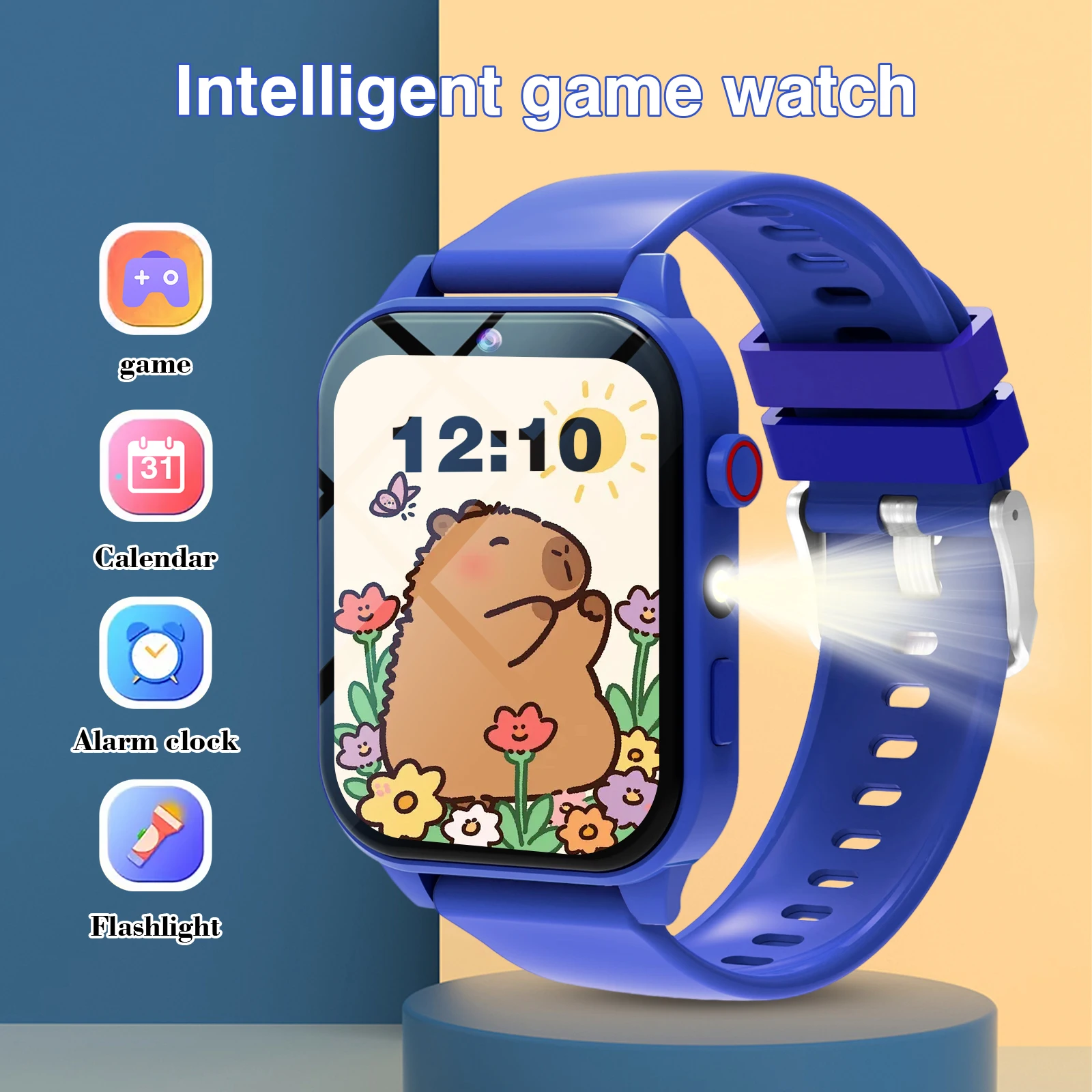 Çocuklar için akıllı saat 18 o - Smartwatch Digital Watches For Kid Boy With Alarm incelemesi ve fiyatı