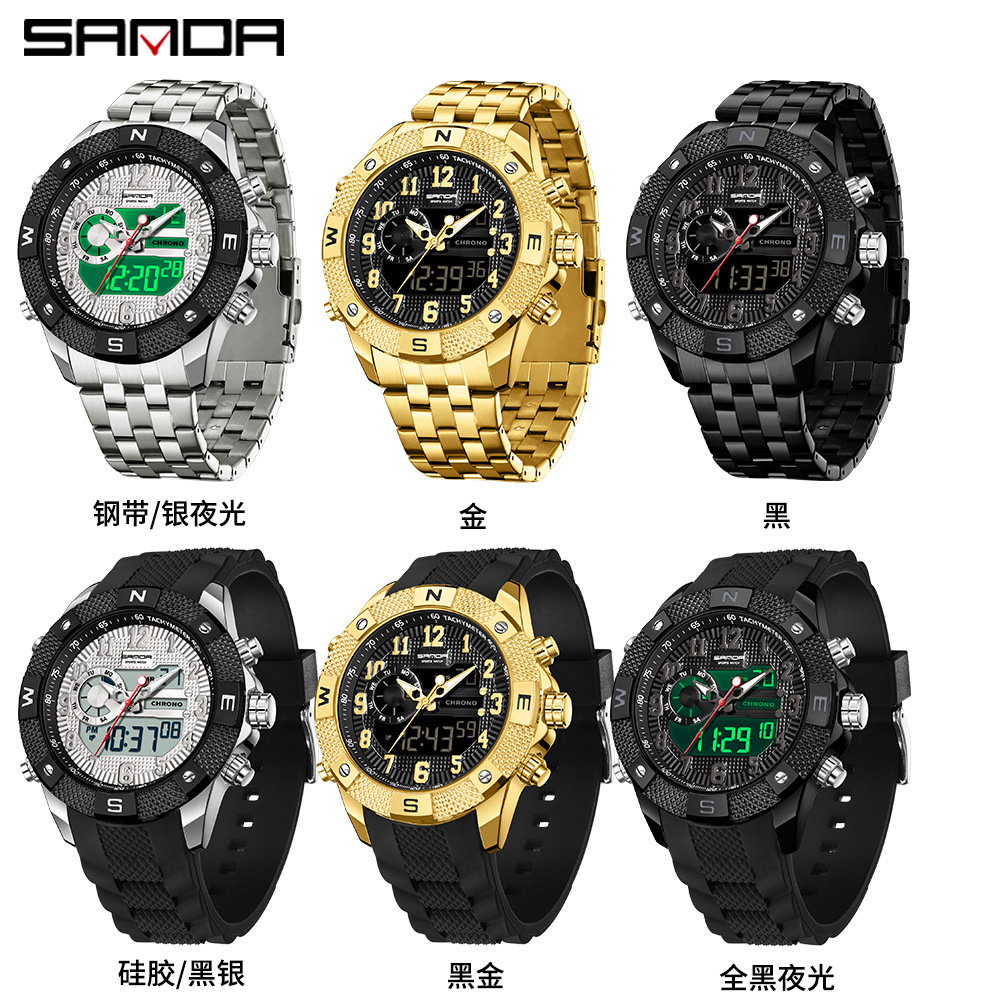 SANDA elektronik saat gençlere - Smartwatch Trending Watches For Men incelemesi ve fiyatı
