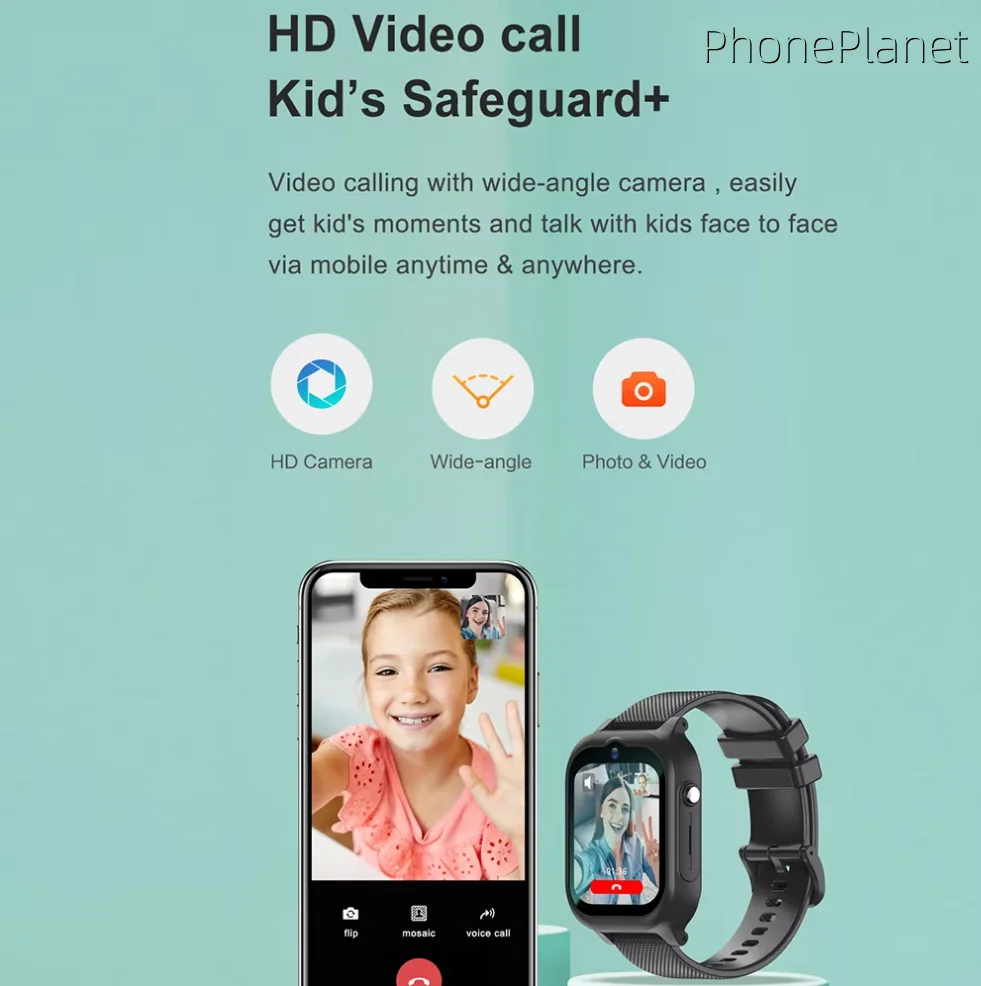 4G GPS'li SOS Görüntülü Arama  - Smartwatch Watches For Kids With Gps incelemesi ve fiyatı
