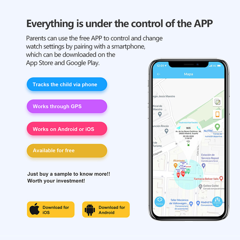 Çocuklar için 4G Akıllı Saatle - Smartwatch Watches For Kid Boy With Gps incelemesi ve fiyatı