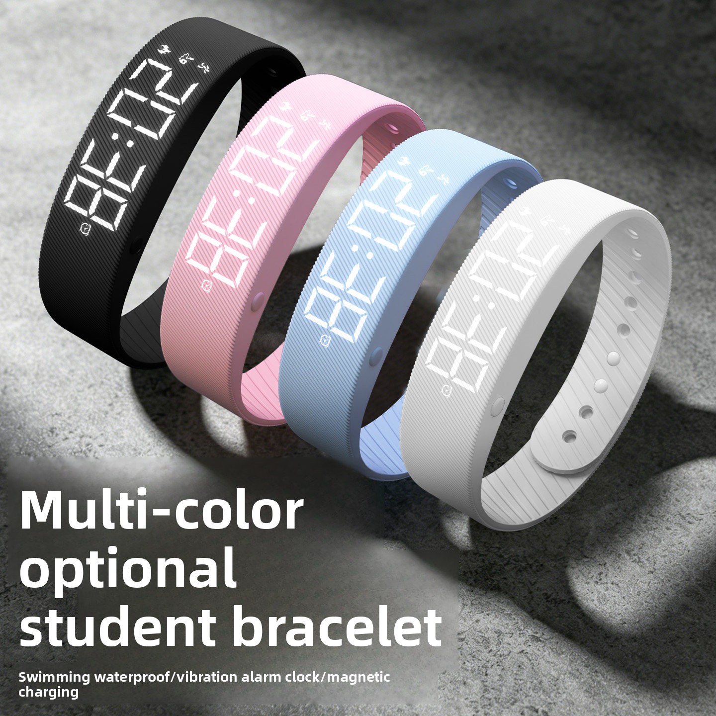 2026 Yeni Kore Basit Saat Su G - Smartwatch Digital Watches For Kid Boy With Alarm incelemesi ve fiyatı